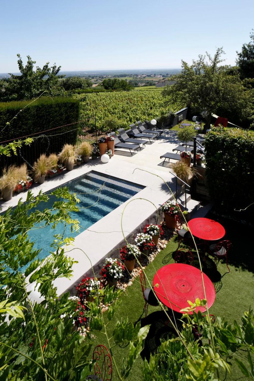 Auberge Du Paradis Saint-Amour-Bellevue Exteriör bild